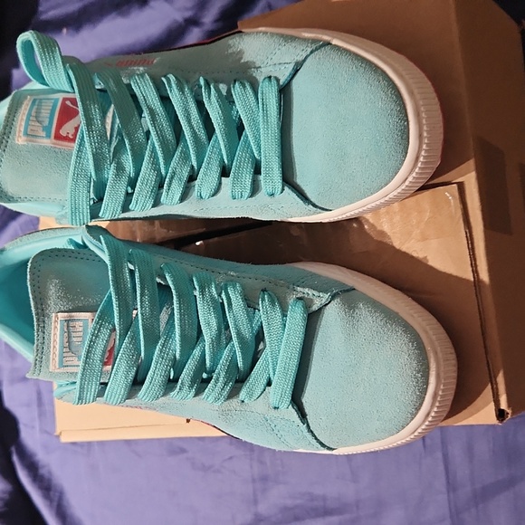 Suede Classic blue curacao cabaret - Picture 3 of 3